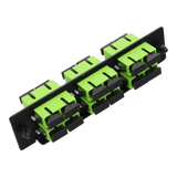 12F, SC-UPC Duplex (6) LGX Compatible Adapter Panel, Multimode OM5