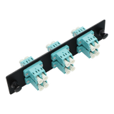 12F, LC-UPC Duplex (6) LGX Compatible Adapter Panel, Multimode OM4