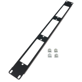 1U Rackmount, 3 Panel/Cassette, LGX Compatible Patch Panel, Feed-through Style