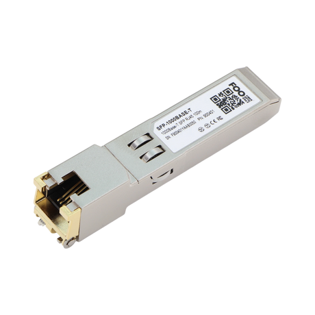 RJ45 Copper Transceiver Module, SFP-1000BASE-T, 1000Base-T SFP RJ45