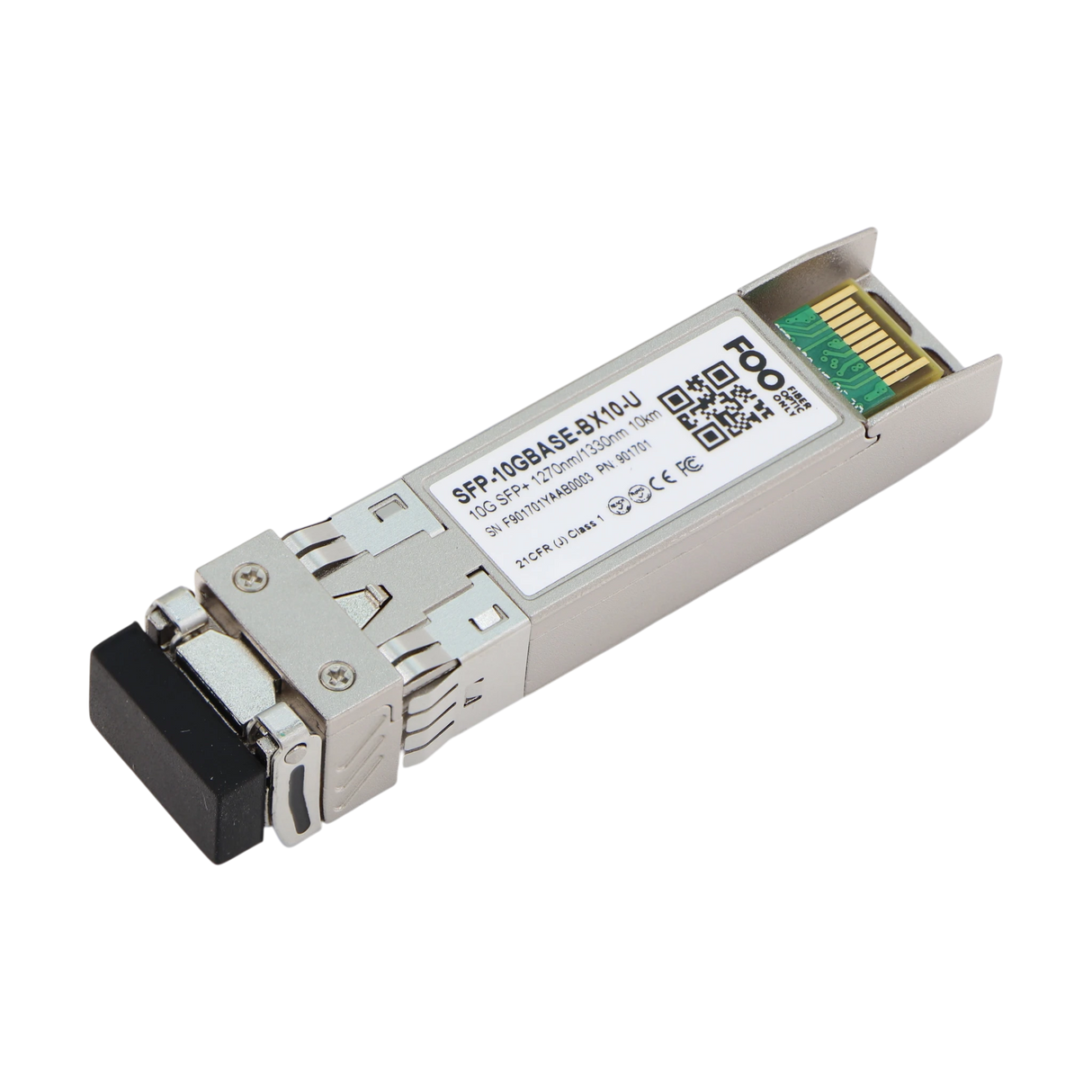 Optical Transceiver Module, SFP-10GBASE-BX10-U, 10G SFP+ 1270nm/1330nm