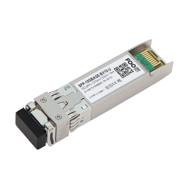 Optical Transceiver Module, SFP-10GBASE-BX10-U, 10G SFP+ 1270nm/1330nm