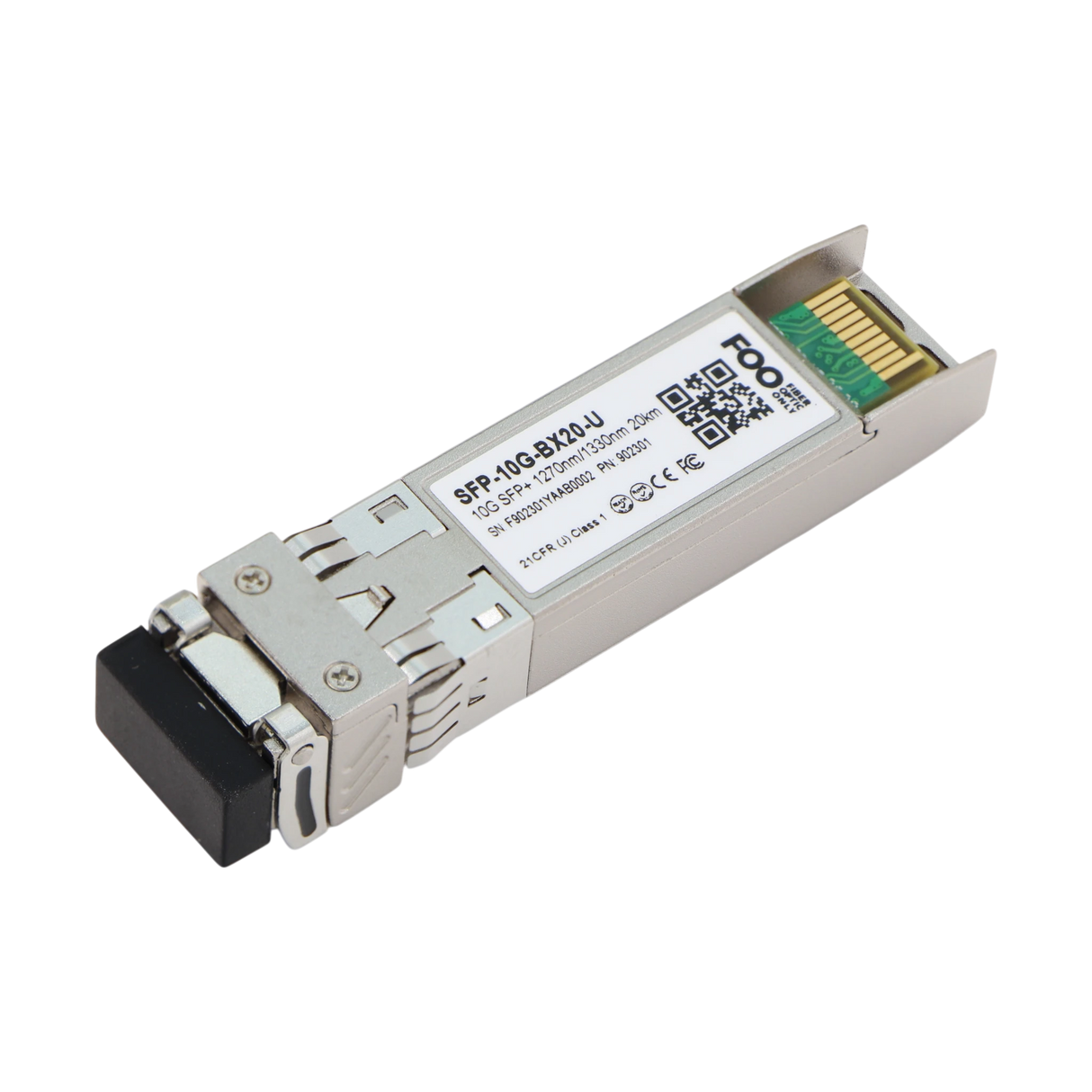 Optical Transceiver Module, SFP-10G-BX20-U, 10G SFP+ 1270nm/1330nm