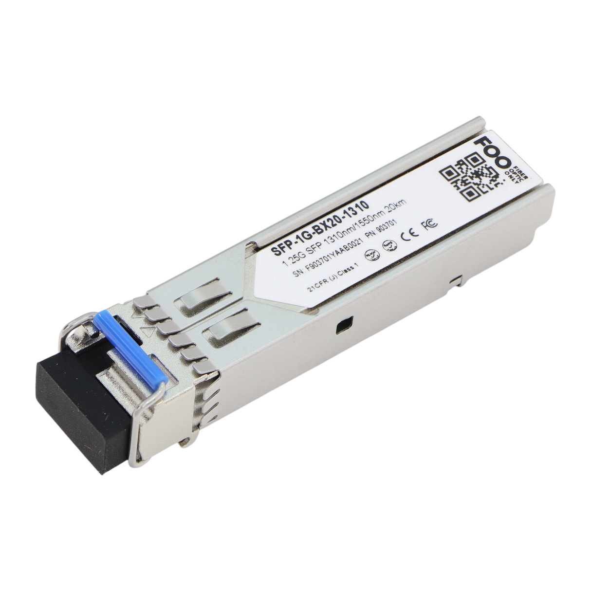 Optical Transceiver Module, SFP-1G-BX20-1310, 1.25G SFP 1310nm/1550nm
