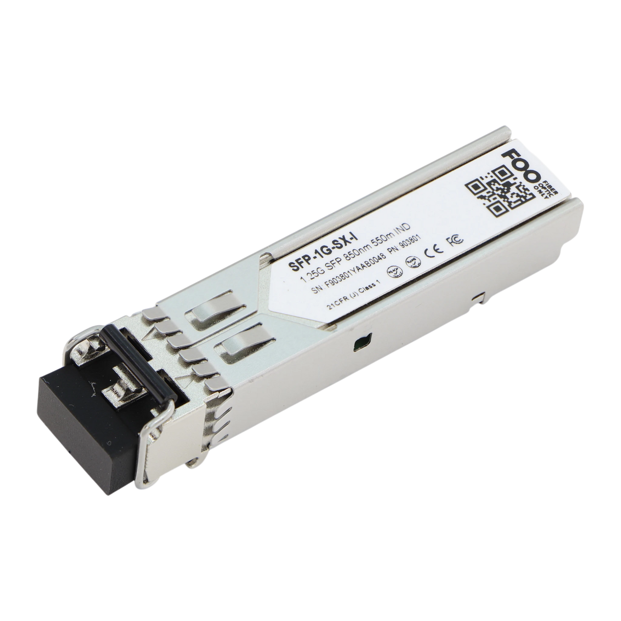 Optical Transceiver Module, SFP-1G-SX-I, 1.25G SFP 850nm IND