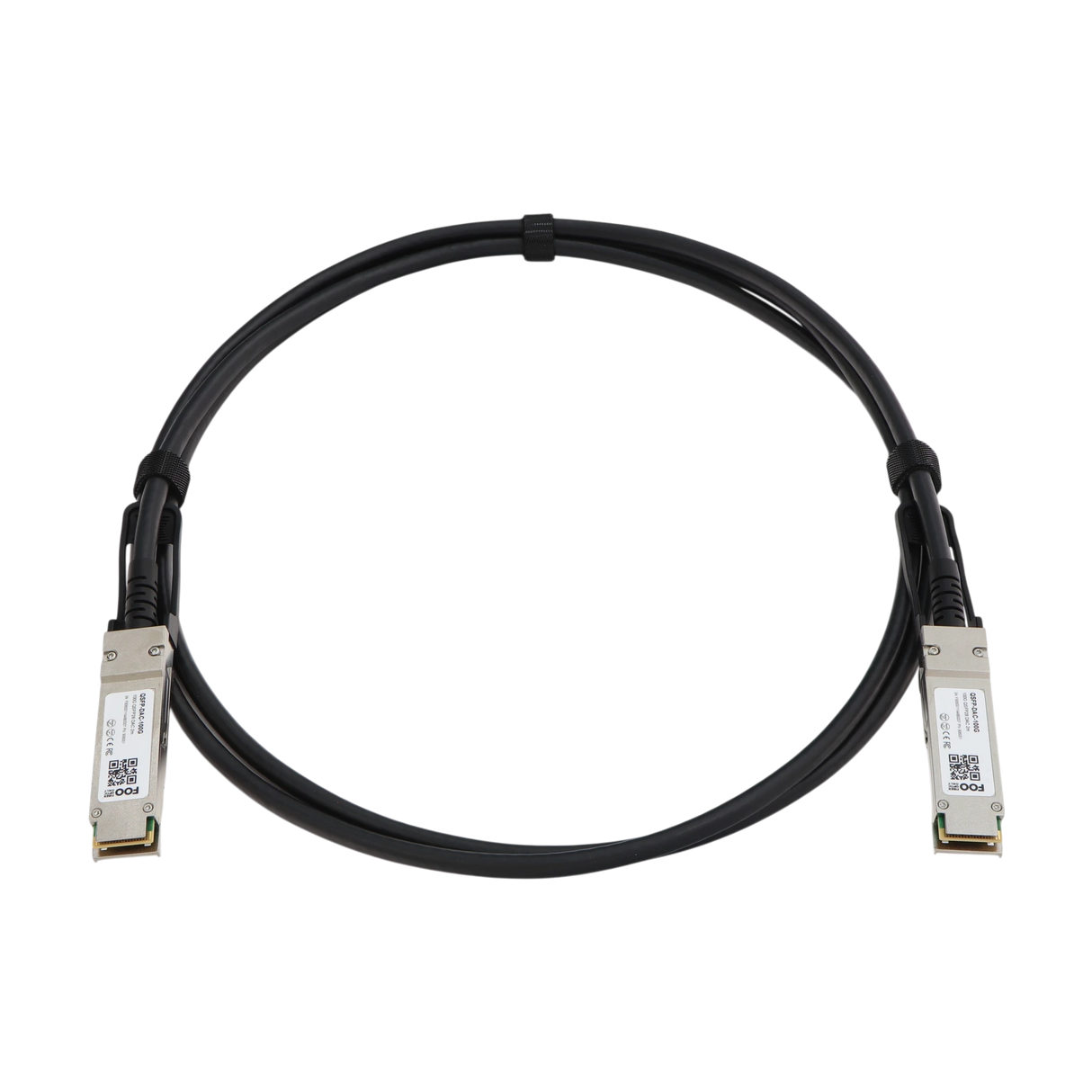 Direct Attach Copper Cable, QSFP-DAC-100G, 100G QSFP28 DAC
