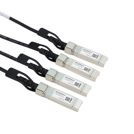 Direct Attach Copper Cable, QSFP-4SFP25G-CU, 100G QSFP28 DAC