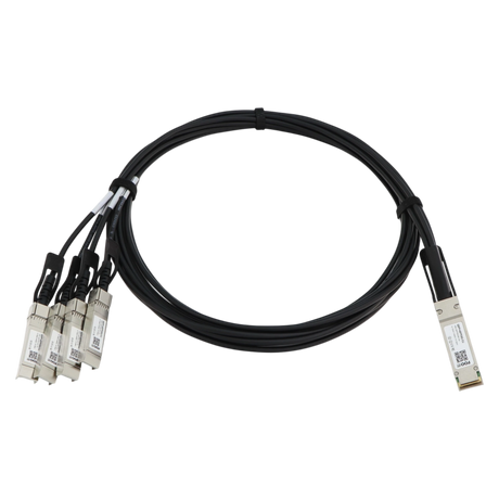 Direct Attach Copper Cable, QSFP-4SFP25G-CU, 100G QSFP28 DAC